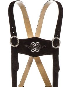 Lederhosen bretels bruin