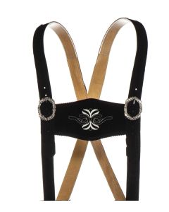 Lederhosen bretels zwart