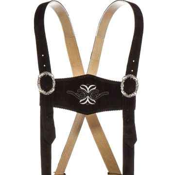 Lederhosen bretels bruin